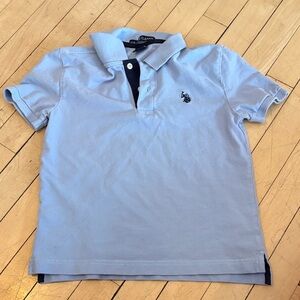 Light Blue medium Polo Shirt with Logo